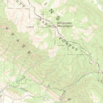 United States Geological Survey Kings Canyon, CO-WY (1955, 62500-Scale) digital map