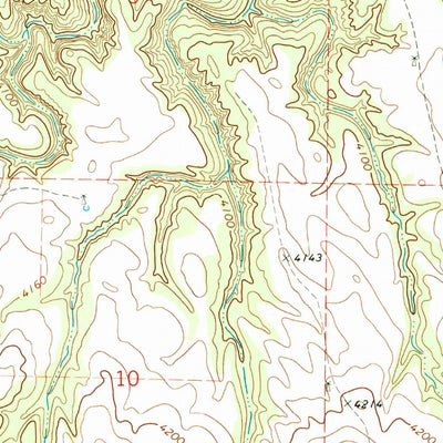 United States Geological Survey Kings Canyon, NE (1970, 24000-Scale) digital map