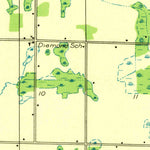 United States Geological Survey Kings Corners, MI (1931, 31680-Scale) digital map