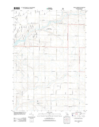 United States Geological Survey Kings Corners, MI (2012, 24000-Scale) digital map