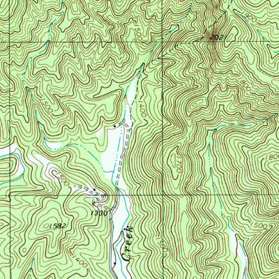 United States Geological Survey Kings Creek, NC (1997, 24000-Scale) digital map