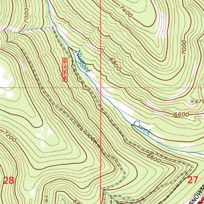 United States Geological Survey Kings Hill, MT (1995, 24000-Scale) digital map