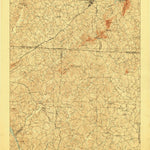United States Geological Survey Kings Mountain, NC-SC (1908, 62500-Scale) digital map