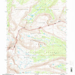United States Geological Survey Kings Peak, UT (1996, 24000-Scale) digital map