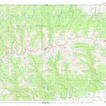 United States Geological Survey Kings Peak, UT-WY (1982, 100000-Scale) digital map