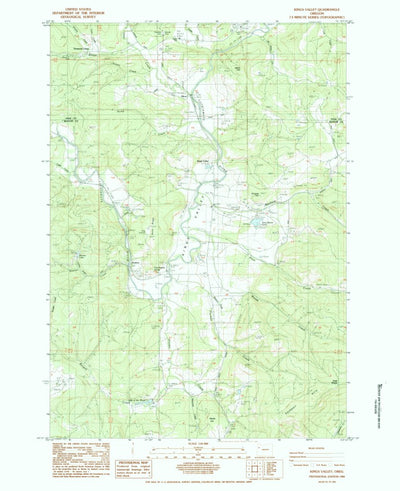 United States Geological Survey Kings Valley, OR (1984, 24000-Scale) digital map