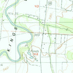 United States Geological Survey Kings Valley, OR (1984, 24000-Scale) digital map