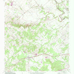 United States Geological Survey Kingsbury, TX (1964, 24000-Scale) digital map