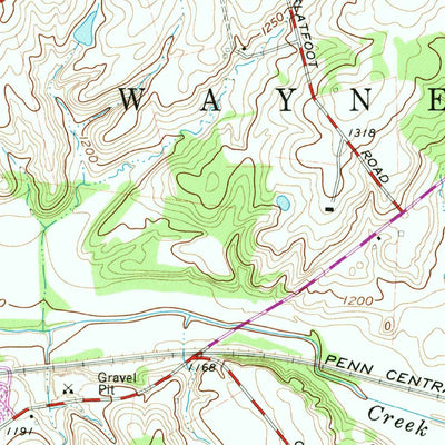 United States Geological Survey Kingscreek, OH (1961, 24000-Scale) digital map
