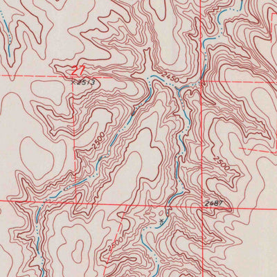 United States Geological Survey Kingsdown, KS (1969, 24000-Scale) digital map