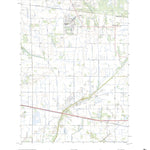 United States Geological Survey Kingsford Heights, IN (2022, 24000-Scale) digital map