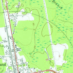 United States Geological Survey Kingsland, GA-FL (1958, 24000-Scale) digital map