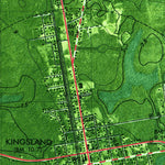 United States Geological Survey Kingsland, GA-FL (1980, 24000-Scale) digital map