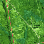United States Geological Survey Kingsland, GA-FL (1980, 24000-Scale) digital map