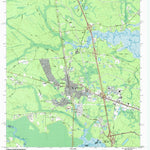 United States Geological Survey Kingsland, GA-FL (1993, 24000-Scale) digital map