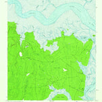 United States Geological Survey Kingsland NE, GA (1958, 24000-Scale) digital map