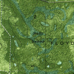 United States Geological Survey Kingsland NE, GA (1979, 24000-Scale) digital map