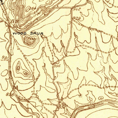 United States Geological Survey Kingsland, TX (1925, 48000-Scale) digital map