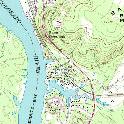 United States Geological Survey Kingsland, TX (1967, 24000-Scale) digital map