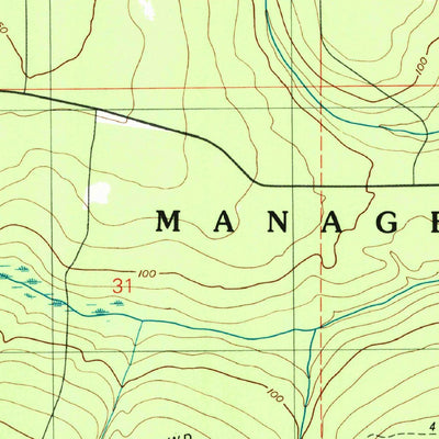 United States Geological Survey Kingsley, FL (1992, 24000-Scale) digital map