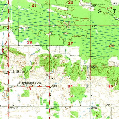 United States Geological Survey Kingsley, MI (1956, 62500-Scale) digital map