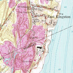 United States Geological Survey Kingston East, NY (1963, 24000-Scale) digital map
