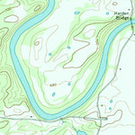 United States Geological Survey Kingston, GA (1972, 24000-Scale) digital map