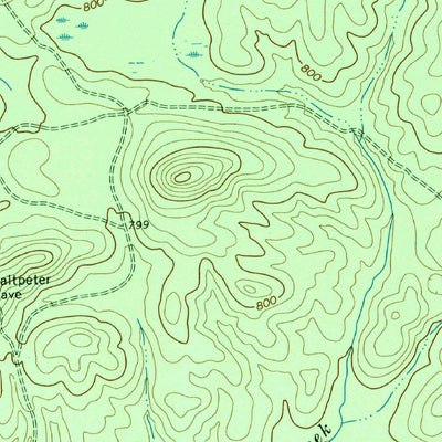 United States Geological Survey Kingston, GA (1972, 24000-Scale) digital map