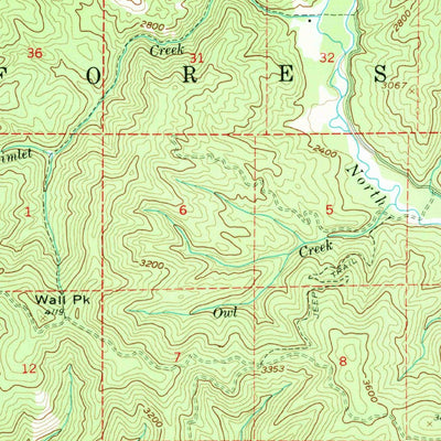 United States Geological Survey Kingston, ID (1957, 62500-Scale) digital map