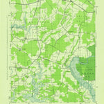 United States Geological Survey Kingston, MD (1943, 31680-Scale) digital map