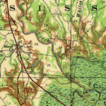 United States Geological Survey Kingston, MS-LA (1939, 62500-Scale) digital map