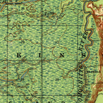 United States Geological Survey Kingston, MS-LA (1939, 62500-Scale) digital map