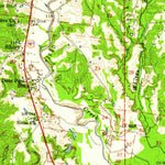 United States Geological Survey Kingston, MS-LA (1958, 62500-Scale) digital map
