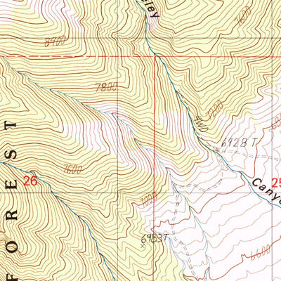United States Geological Survey Kingston, NV (1988, 24000-Scale) digital map