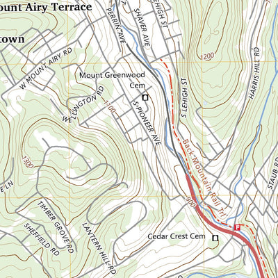 United States Geological Survey Kingston, PA (2023, 24000-Scale) digital map