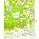 United States Geological Survey Kingston, RI (1942, 24000-Scale) digital map