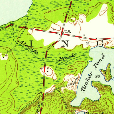 United States Geological Survey Kingston, RI (1942, 24000-Scale) digital map