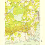 United States Geological Survey Kingston, RI (1942, 31680-Scale) digital map