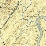 United States Geological Survey Kingston, TN (1887, 125000-Scale) digital map