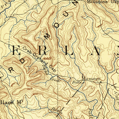 United States Geological Survey Kingston, TN (1887, 125000-Scale) digital map