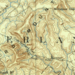 United States Geological Survey Kingston, TN (1893, 125000-Scale) digital map