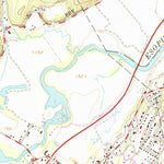 United States Geological Survey Kingston West, NY (1964, 24000-Scale) digital map