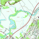United States Geological Survey Kingston West, NY (1980, 24000-Scale) digital map