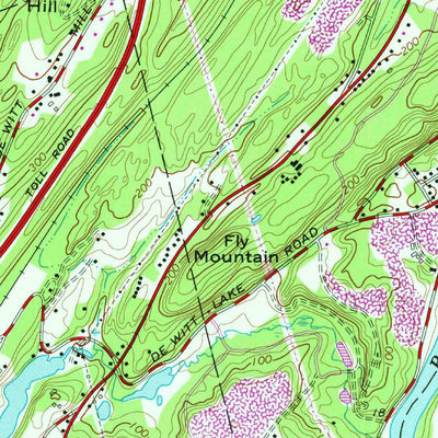 United States Geological Survey Kingston West, NY (1980, 24000-Scale) digital map