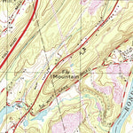 United States Geological Survey Kingston West, NY (1997, 24000-Scale) digital map