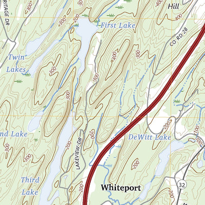 United States Geological Survey Kingston West, NY (2023, 24000-Scale) digital map