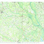 United States Geological Survey Kingstree, SC (1986, 100000-Scale) digital map