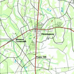 United States Geological Survey Kingstree, SC (1986, 100000-Scale) digital map