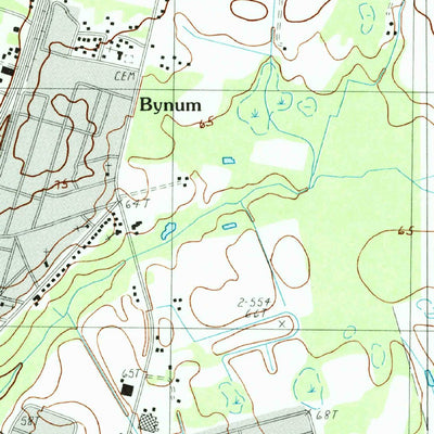 United States Geological Survey Kingstree, SC (1990, 24000-Scale) digital map