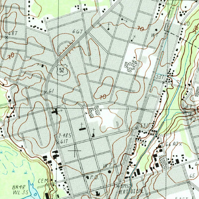United States Geological Survey Kingstree, SC (1990, 24000-Scale) digital map
